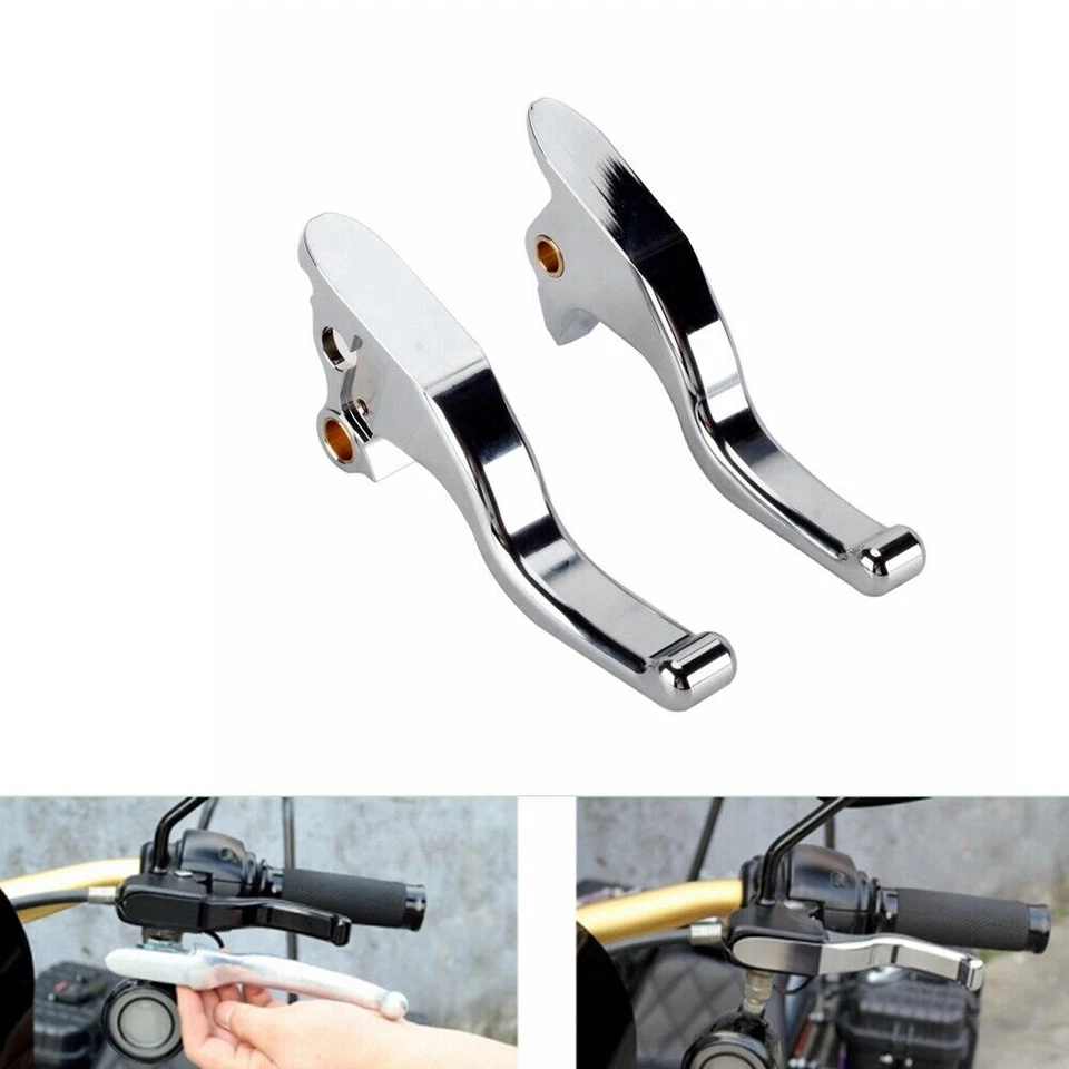 For Harley Low Rider ST FXLRST Street Bob FXBB FXBBS 2018-2024 Hand Brake Levers - Image 4 of 4