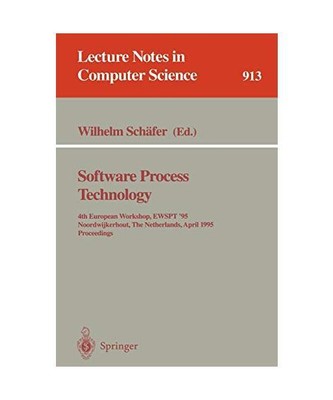 Software Process Technology: 4th European Workshop, EWSPT '95, Noordwijkerhout, 
