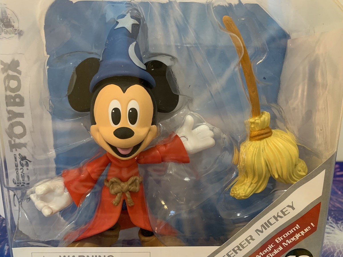 Disney Fantasia Sorcerer Mickey Mouse Action Figure Toybox