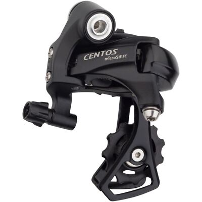 【新品】microSHIFT CENTOS RD-R55S 10速 microSHIFT Centos Rear Derailleur - 10-Speed, Short Cage
