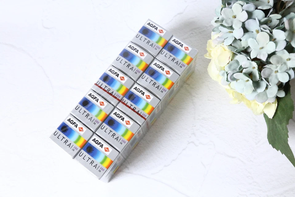 10X rolls Agfa Ultra 100 36 exposures 35mm expired film 12/2007 color negative - Image 3 of 4