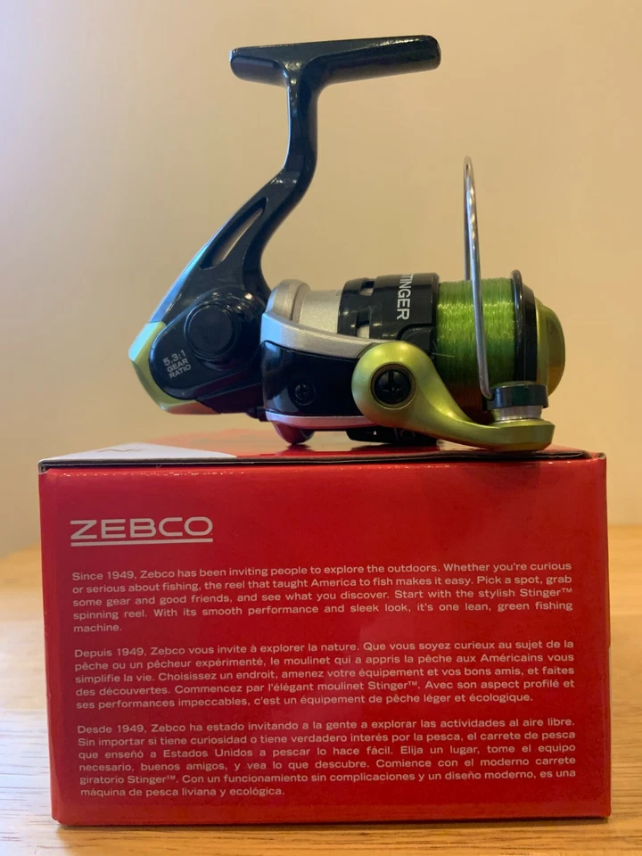 CARRETE GIRATORIO ZEBCO STINGER TALLA 20 Foto 3 de 3