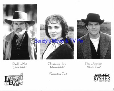 PAUL Le MAT, CHRISTIANNE HIRT, PAUL JOHANSSON Original TV Photo