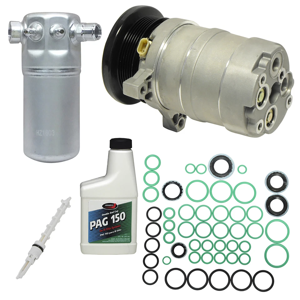 Комплект компрессора, сушилок, уплотнений, диафрагм и масел кондиционера подходит для Cadillac Eldorado 1989 года выпуска - Изображение 2 из 4