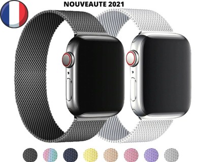 MONTREE APPLE WATCH SE GPS CELLULAIRE 44MM ALU ARGENT/BLEU ABYSSE