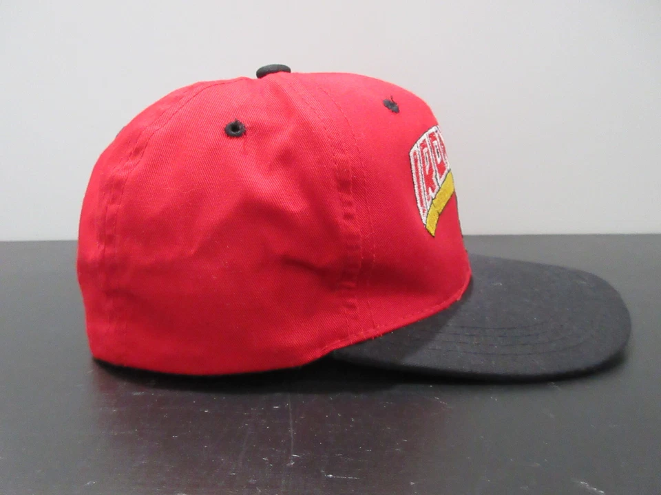 VINTAGE Iron Man Hat Cap Snap Back Red Marvel TV Show Movie Comic Boys Kids 90s - Image 4 of 4