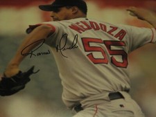 5X WORLD SERIES CHAMPION RAMIRO MENDOZA AUTOGRAPHED REDSOX 8X10 PHOTO COA