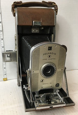 Polaroid Land Camera Model 95 with Leather Case Made in USA Vintage Untested