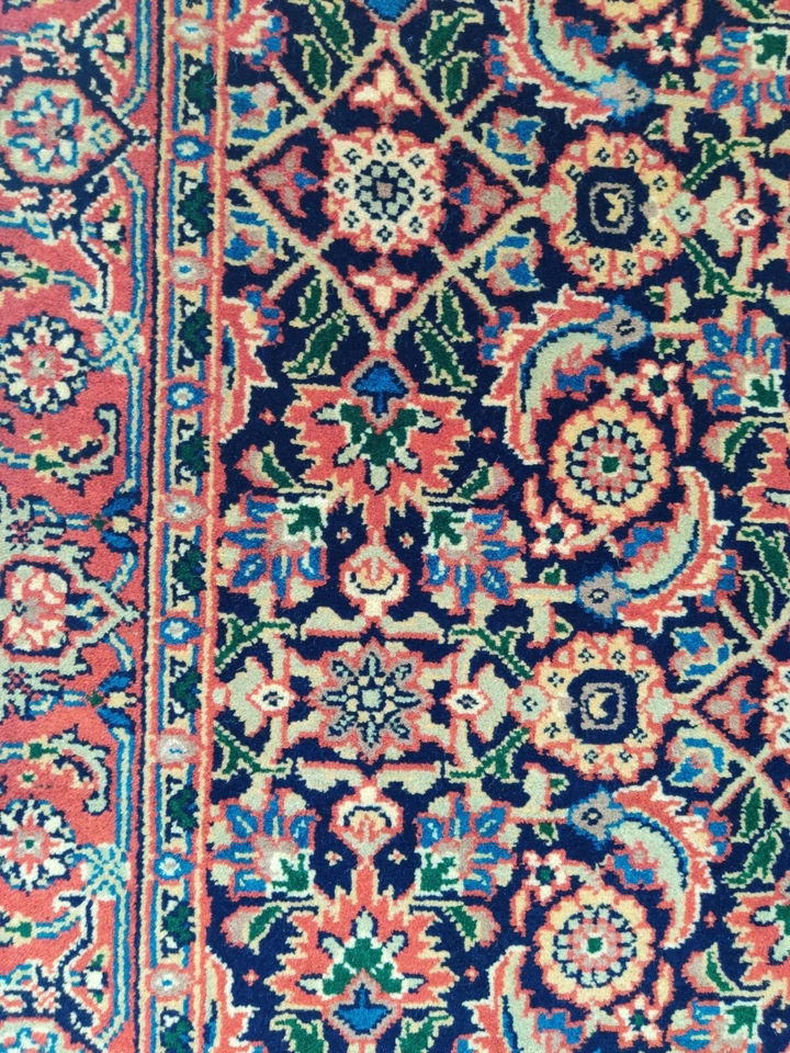 Alfombras de corredor vintage anudadas a mano 3 x 12 alfombras orientales 100 % lana tradicionales Foto 4 de 4