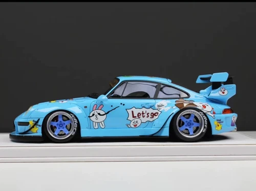 1/18 VIP Model RWB Porsche 911 (993) Line Friends Limited 299 pieces - Picture 4 of 7