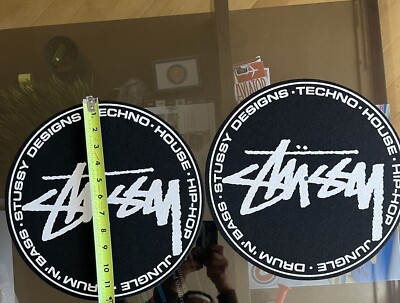 STONES THROW STUSSY 12\" SLIPMAT 2枚 STONES THROW×STUSSY スリップマット 2枚セット - メルカリ