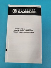 Nintendo Gamecube Health And Safety Precautions Booklet White C/Pm-dol-usa-2