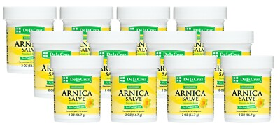 De La Cruz Arnica Salve for Cracked Skin (12 JARS) / Made in USA  Exp. 04/2029