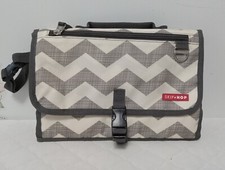 Skip Hop baby travel changing pad Chevron pattern
