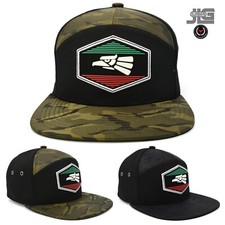 Mexico New Snapback Adjustable 7 panel Hat Flat Bill Adult Baseball Cap
