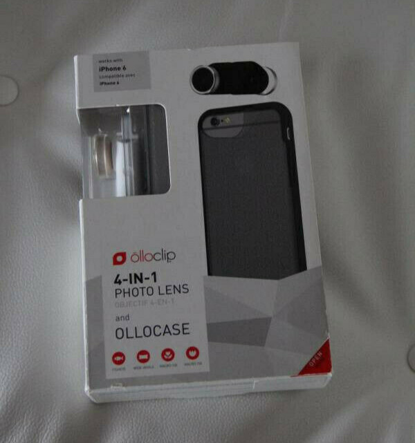 OLLOCLIP - 4-in-1 PHOTOLENS for iPhone 6 & 7- Brand new