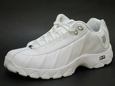 Zapatos de entrenamiento de cuero con espuma viscoelástica K-Swiss para hombre 03426-129 ST329 CMF