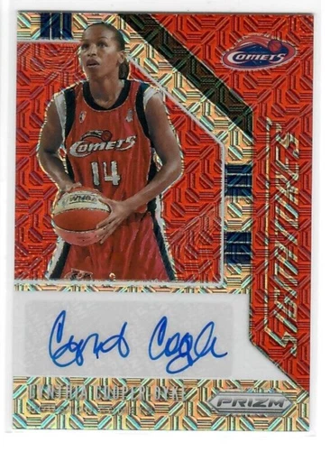 2020 Panini Prizm WNBA Signatures Cynthia Cooper-Dyke Mojo Auto Autograph /25
