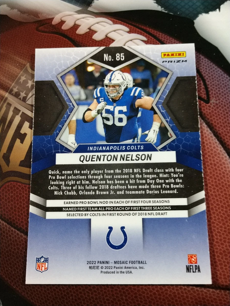 Quenton nelson store pro bowl jersey