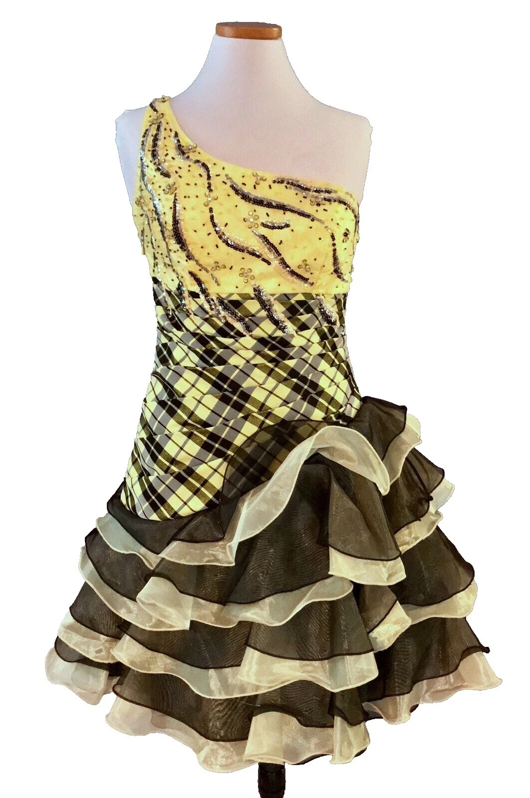 Vestidos de dama de honor de organza de varios colores