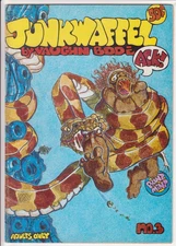 Junkwaffel #3, The Print Mint 1972 FN- 5.5 Vaughn Bode. 1st Print