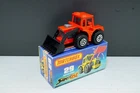Matchbox Lesney No 29 Tractor Shovel Red Grey Engine Black Shovel VNMtoM +OB