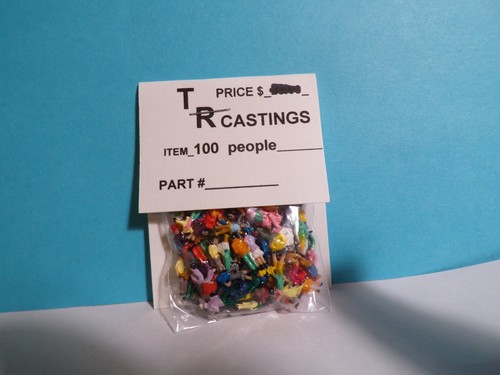 n scale mixed people (100 pcs )