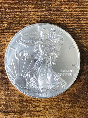 2016 WALKING LIBERTY AMERICAN EAGLE .999 FINE SILVER DOLLAR COIN 1oz. $1 USA BU