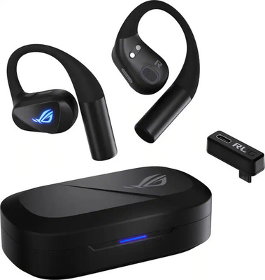 #ad #ad ASUS ROG Cetra Open Wireless SpeedNova Earbuds Black PC iOS Android Switch $179.99