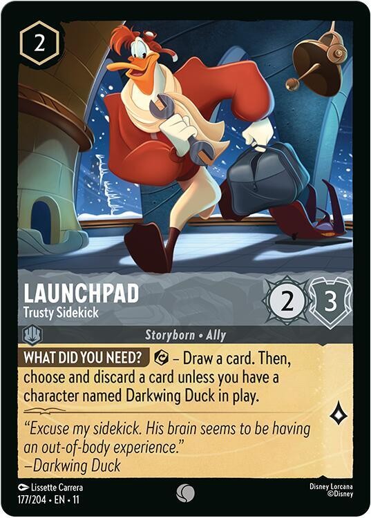 Launchpad - Trusty Sidekick Cold Foil Common Winterspell 177/204 NM