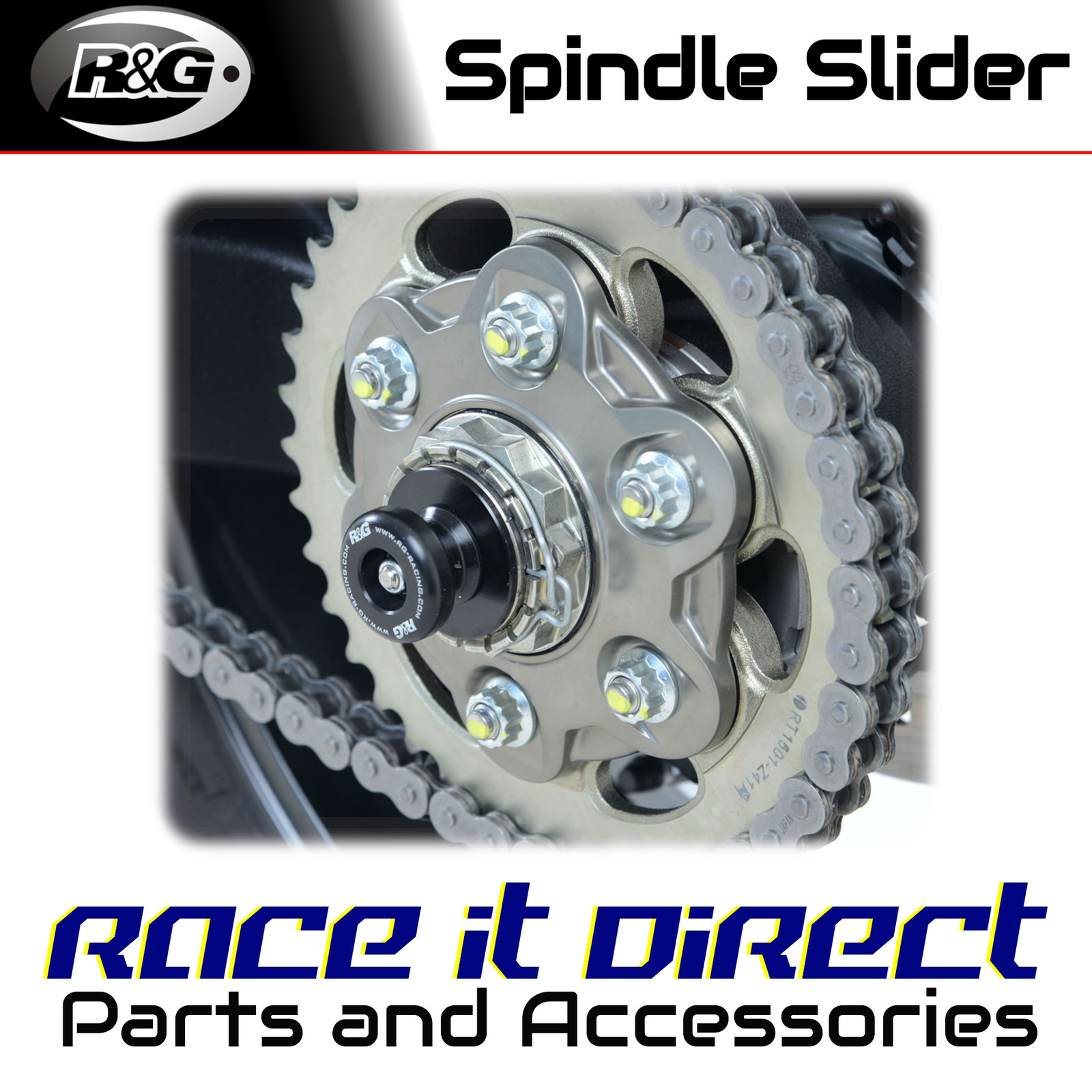 Spindle Sliders for Ducati Panigale V4 Speciale 2018 R&G