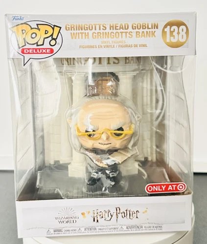 Funko Pop Deluxe Harry Potter Gringotts Head Goblin Gringotts Bank #138 Target