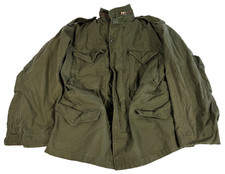 Alpha Industries Vietnam Era US Army M-65 Field Jacket Coat OD Green Small Short