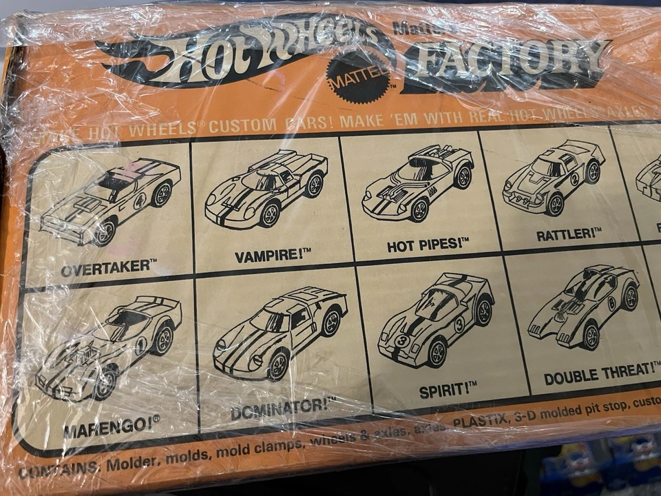 Hot Wheels 1969 Hot Wheels Factory Car Maker Vintage Collector Plastic Wrapped - Image 2 of 4