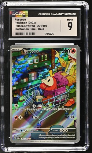 Fuecoco graded CGC 9 for sale on eBay