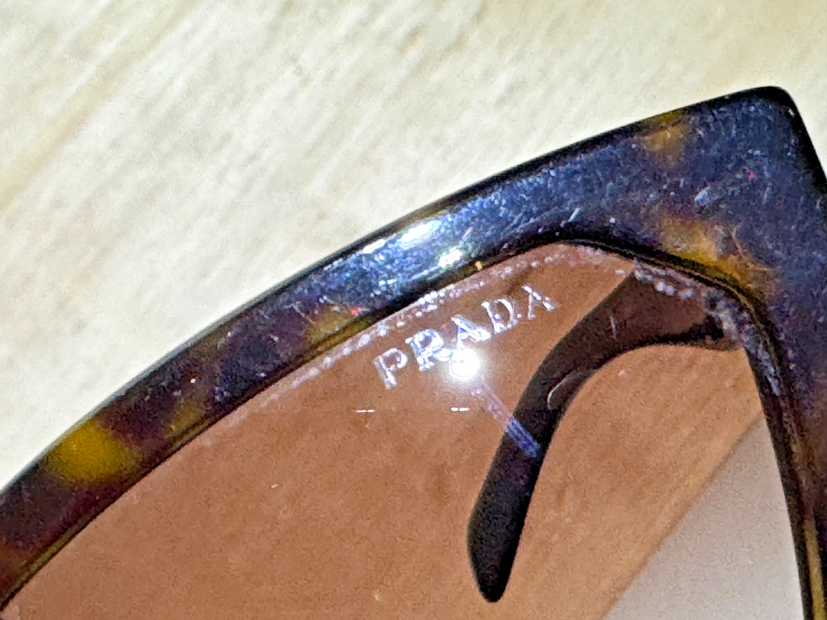 Prada Sunglasses Tortoise Cat Eye SPR-15V | 56^19 2AU-6S1 140 3N