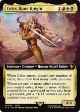 Celes, Rune Knight [Borderless Surge Foil] #209 Prices | Magic