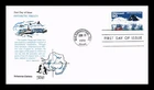 US COVER ANTARCTIC TREATY 50C AIR MAIL FIRST DAY ISSUE ARISTOCRAT CACHET