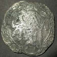 Shipwreck Salvage COA!  1648 Dutch Colonial Gelderland mint  VOC Merestein 1702