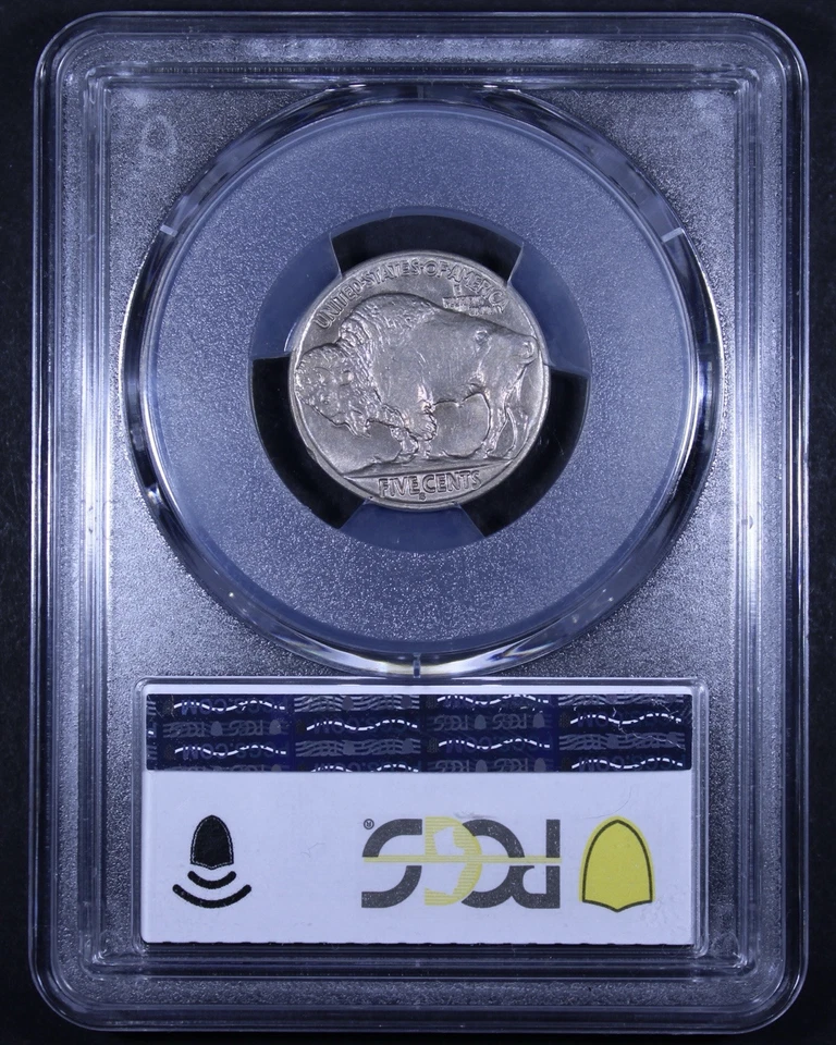 1916-S Buffalo Nickel - 5c PCGS AU58 - PCGS Gold Shield - Image 2 of 4