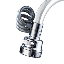 Sink Faucet Sprayer Attachment, 3 Water Outlet Modes Faucet Extender Aerator ...