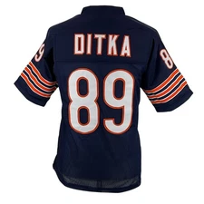 Mike Ditka Jersey Blue Chicago | Unisex Adult Sizes S-5XL Unsigned Stitched