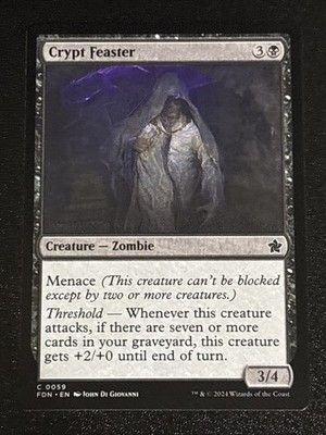 MTG Foundations Crypt Feaster 0059 NM