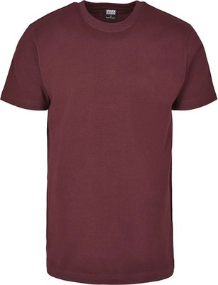 Urban Classics T-Shirt Herren Basic Tee weinrot Basics, Streetwear