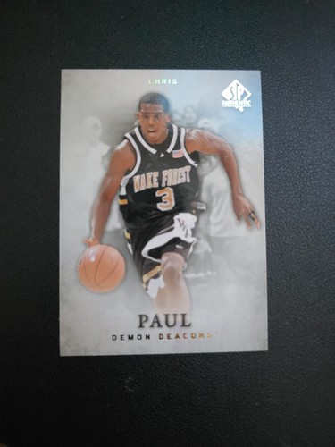Chris Paul #19 2012 SP Authentic card
