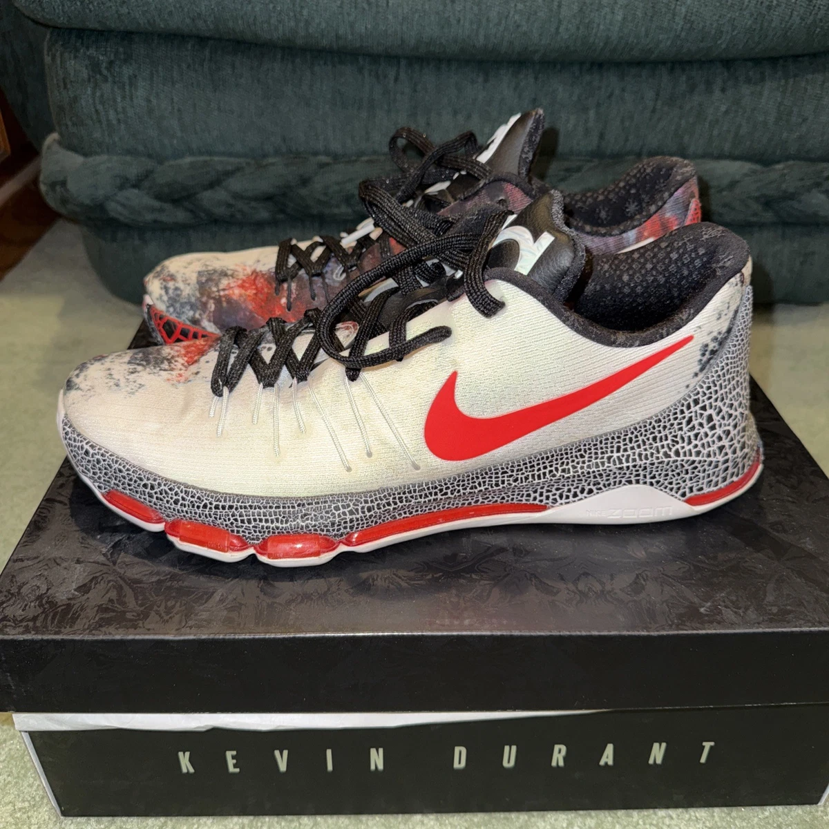 Nike KD 8 Bright Crimson for Sale | Authenticity Guaranteed | eBay