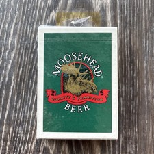 NEW Very Rare Moosehead Breweries Beer Vintage Poker Cards