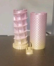 Pill Box/ Container Spiral 31 Day Supply W/ Locking 3D Printed