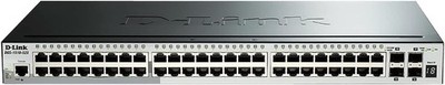 D-Link 52-Port Smart Managed Gigabit Stack Switch 48x 10/100/1000 4x 10G SFP+