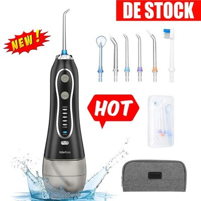 Munddusche Testsieger Akku Zahndusche Water Flosser Munddusche Reise mit 5 Modi